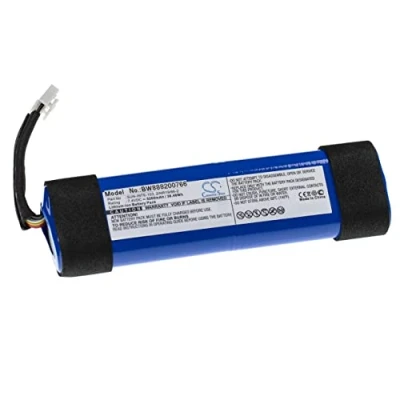Abbildung von vhbw Akku kompatibel mit JBL Xtreme 2, XTREME2BLKAM, XTREME2BLUAM Lautsprecher Boxen Speaker (5200mAh, 7,4V, Li Ion)