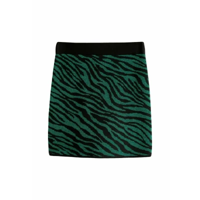 Abbildung von Next Regular FIT Coord Sparkle Minirock, Damen, Größe: XLxR, Green black
