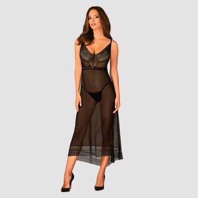 Abbildung von Kleid „Estiqua“ in eleganter Transparenz