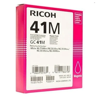 Abbildung von Ricoh GC 41M (405763) Magenta Druckerpatrone