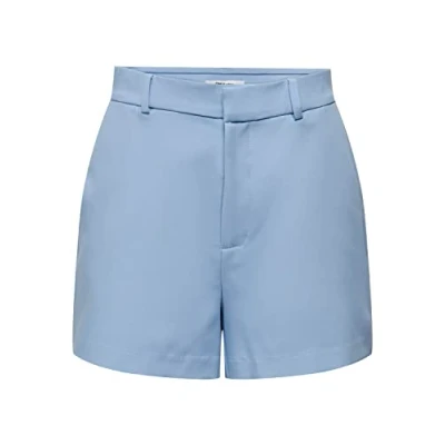 Abbildung von ONLY Damen Onllana berry Hw Shorts Tlr Noos, Bel Air Blue, 44