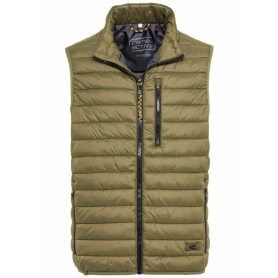 Abbildung von camel active Weste, Herren, Größe: 56, Olive brown