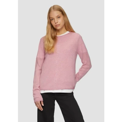 Abbildung von QS Strickpullover, Damen, Größe: XS, Zartrosa