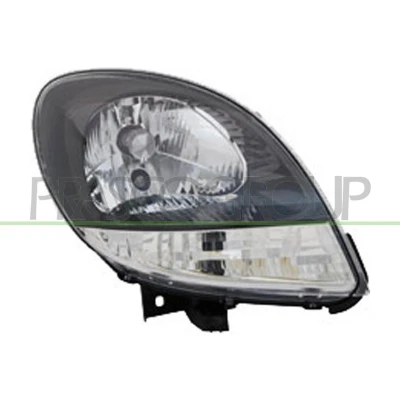 Abbildung von PRASCO RN9174833 Scheinwerfer rechts H4 glasklar für Rechtsverkehr ohne Elektromotor Stellmotor LWR RENAULT: Kangoo I, I Rapid