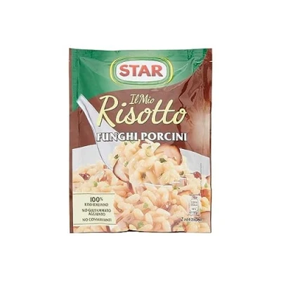 Abbildung von 10x Star Risotto cremoso Funghi Porcini cremiges Reis Steinpilze 175g 100% italienisch Fertiggerichte