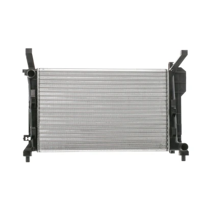 Abbildung von NRF 53106A Kühler, Motorkühlung Aluminium 600 368 23 Kühlrippen mechanisch gefügt MERCEDES BENZ: A Klasse, B Klasse