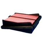 Abbildung von ALCO FILTER MD 8144 Luftfilter 52,0 146,0 168,0 Filtereinsatz HONDA: Jazz 2 Schrägheck