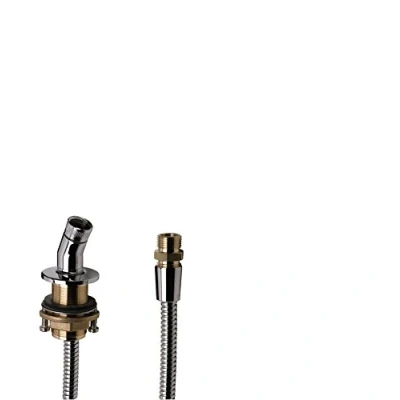 Abbildung von hansgrohe Brausehalter, (Brausehalter, Brauseschlauch), für Wannenrandmontage, chrom