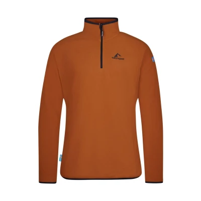 Abbildung von Westfjord HALF ZIP Fleecepullover, Herren, Größe: Medium, Sahara
