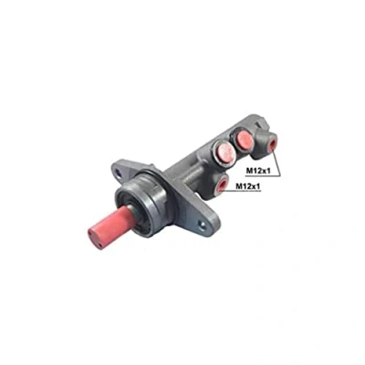 Abbildung von HELLA 8AM 355 501 921 Hauptbremszylinder 22,2 ohne Bohrung für Sensor Grauguss M12 x 1 (x2) AUDI: A3 Sportback, Schrägheck