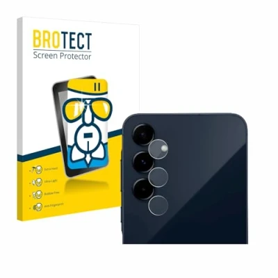 Abbildung von BROTECT Schutzglas für Samsung Galaxy A35 5G (NUR Kameraschutz) Schutzfolie Panzer Folie Glas [Extrem Kratzfest 9H, Anti Fingerprint,