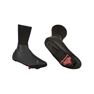 Abbildung von BBB Cycling Fahrrad Überschuhe für Herren und Damen Schuhüberzieher Rennrad MTB Regenschutz Thermo Windfest Ultrawear Zipperless EXT BWS 26 39/40, Schwarz, 39.5 EU