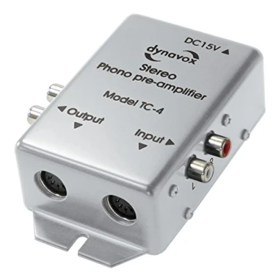 Abbildung von Dynavox TC 4 Phonovorverstärker silber