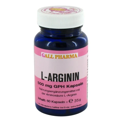 Abbildung von L arginin 500 mg GPH Kapseln 60 St