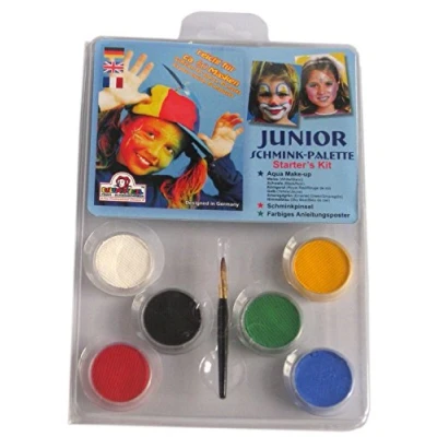 Abbildung von Eulenspiegel 206010 Schmink Palette Junior, für ca. 60 Masken, vegan, Schminkfarben