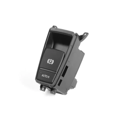 Abbildung von VAAKLM Kompatibel Mit X5 E70 X6 E71 E72 2008 2009 2010 2011 2012 2013 Auto Elektronische Handbremse Parkplatz Schalter Taste Innenteile 61319148508 Knopf Dekoration