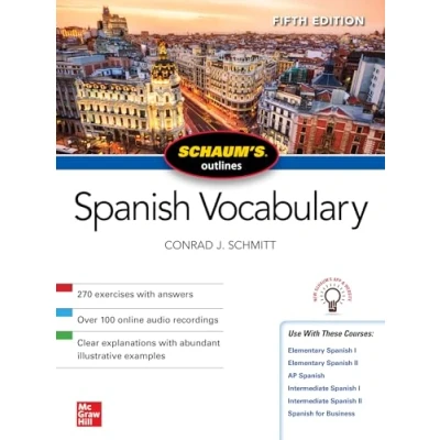 Abbildung von Schaum&#039;s Outline of Spanish Vocabulary, Fifth Edition (Schaum&#039;s Outlines)