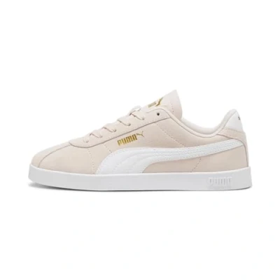 Abbildung von Puma Club II Suede Sneakers Unisex Schuhe Mit Plain Island Pink/White/Gold Größe: 48