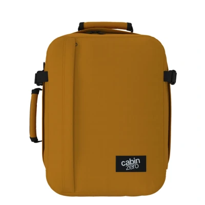 Abbildung von Cabinzero &#039;CLASSIC 28L TECH&#039; ULTRA LIGHT CABIN BAG WITH LUGGAGE TRACKERS. ORANGE CHILL