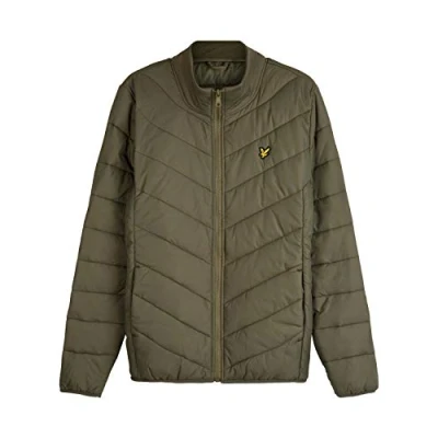 Abbildung von Lyle and Scott Herren Jacke Puffer Gr. Medium, olivgrün