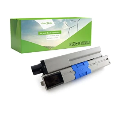 Abbildung von Green2Print Toner schwarz 3500 Seiten ersetzt Oki 46508712 passend für MC363DN, MC363, C332DNW, C332DN, C332