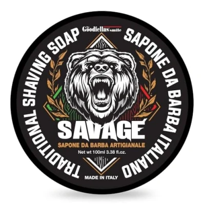 Abbildung von The Goodfellas&#039; Smile Shaving Soap Savage 100 ml