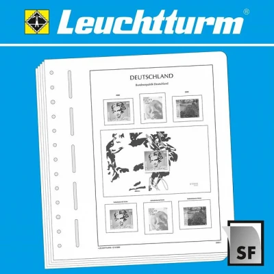 Abbildung von Supplement jaar: 2018 Duitsland bladen voor Basisalbum (9 st.) Leuchtturm, voordrukbladen (champagnekleurig)