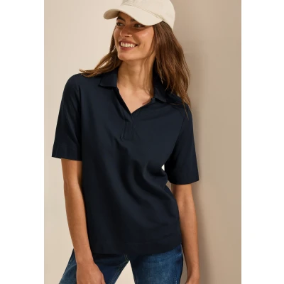 Abbildung von Cecil Poloshirt, Damen, Größe: XS, Blau