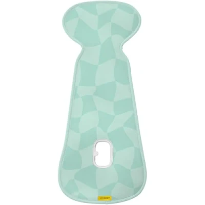 Abbildung von AeroMoov Baby Sitzauflage Air Layer Einlage Für Autositz oder Kinderwagen Gruppe B Antischwitz Sommerbezug Bio Baumwolle Cute Cubes