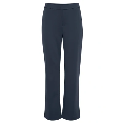 Abbildung von Fransa Stoffhose, Damen, Größe: 34, Dark peacoat