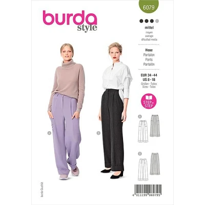 Abbildung von Hose Burda 6079 34 44