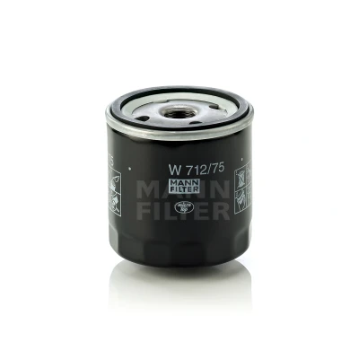 Abbildung von MANN FILTER W 712/75 Ölfilter M 18 X 1.5 Anschraubfilter OPEL: Vectra C Limousine, Zafira B, B Caravan, CHEVROLET: Aveo / Kalos Schrägheck