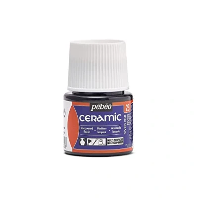 Abbildung von Pébéo Ceramic Deckende Farbe für Terrakotta, Keramik und Fayence Flakon 45 ml Sevres