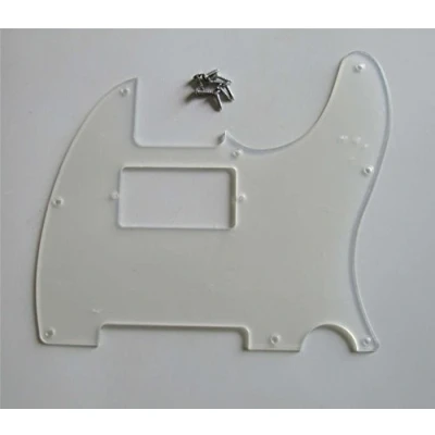 Abbildung von KAISH Clear Tele Humbucker Gitarre Pickguard Transparent Scratch Plate für Fender Telecaster