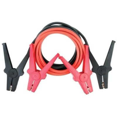 Abbildung von Perel Starthilfekabel, für Benzinmotoren, 12/24 V, vollisolierte Polklemmen, Tragetasche, nach TÜV/GS/DIN geprüft, 16 mm², Kunststoff, 3 m
