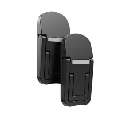 Abbildung von Swiixxer Mini Laptopständer, Tragbarer Kühler, Erhöhter Ständer, Faltbar, Unsichtbarer Laptop Riser für Laptops/Tablets/Tastaturen, Schwarz