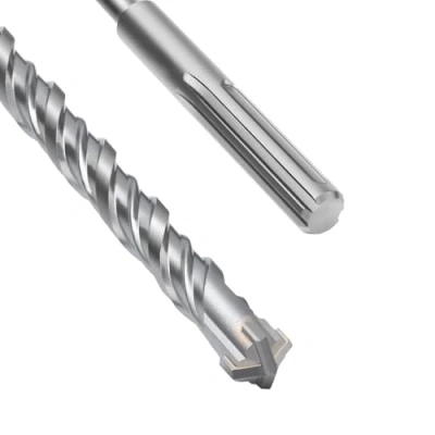 Abbildung von SDS Max Bohrer 12 x 260mm,Betonbohrer mit 4 Hartmetall Schneiden und Doppelwendel,Hammerbohrer Für Beton,Stein,Naturstein