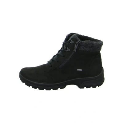 Abbildung von ara SAAS FEE Schnürstiefelette, Damen, Größe: 37, Schwarz Schuhe