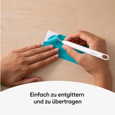 Abbildung von Cricut Farbveränderndes Vinyl (warm), Permanent Blau 30x60 cm