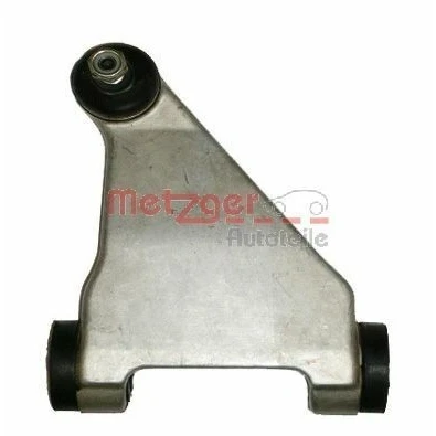 Abbildung von METZGER 58001401 Querlenker KIT + mit Trag /Führungsgelenk, Gummilager Vorderachse links, oben Aluminium ALFA ROMEO: 166