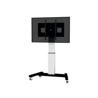 Abbildung von Neomounts by Newstar PLASMA M2500SILVER Mobile Floor Stand Flatscreen 107 254cm 42 100Zoll VESA 200x200 800x600mm 150kg höhenverstellbar Silber