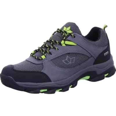 Abbildung von LICO Melton Walkingschuh, Herren, Größe: 44, Grau schwarz lemon Schuhe