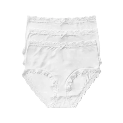 Abbildung von Nina von C. Slip Slipboutique Taillenslip 3 er Pack (38 Weiss)