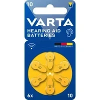 Abbildung von VARTA Hörgerätebatterie 10 6er Batterie