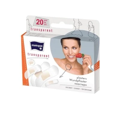 Abbildung von Pflasterset Transparent a 20 1 St