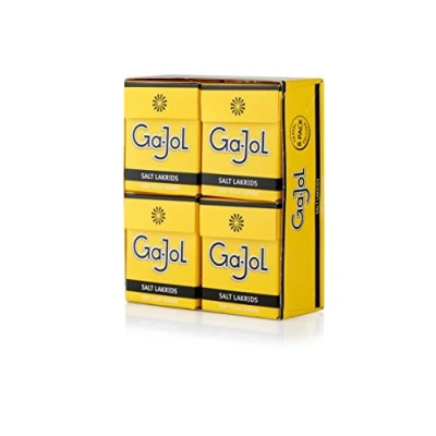 Abbildung von Ga Jol Original Lakritz Pastillen Salzlakritz 8er Pack