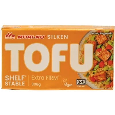 Abbildung von Mori Nu Seidentofu Extra fester Tofu aus Sojabohnen vielseitig einsetzbar 1 x 308 g