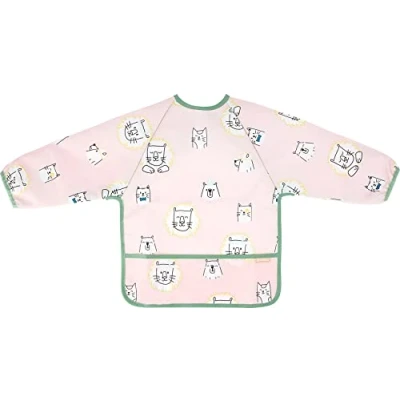 Abbildung von Badabulle Langarmlätzchen Pink