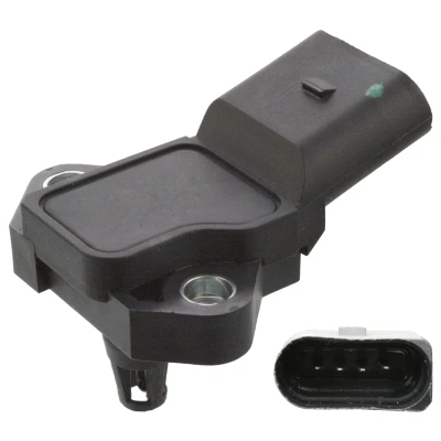 Abbildung von FEBI BILSTEIN 106023 Sensor, Saugrohrdruck VOLKSWAGEN: Golf 4 Schrägheck, Transporter 5 Kastenwagen, Polo IV AUDI: A6 C6 Avant