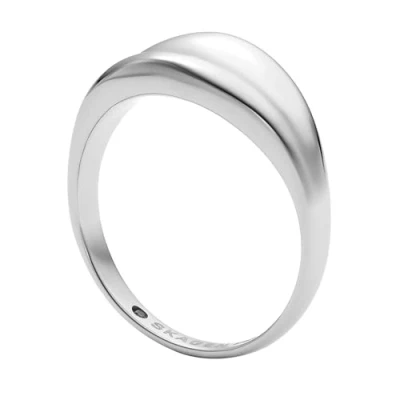 Abbildung von Skagen ANJA Pebble Ring, Damen, Größe: 53, Silver
